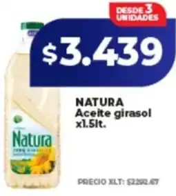Supermayorista Vital Natura aceite girasol oferta