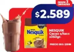 Supermayorista Vital Nesquik cacao s/tacc oferta