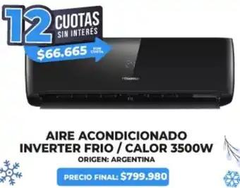 Aire acondicionado inverter frio / calor