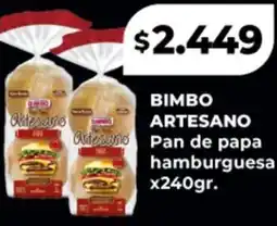 Supermayorista Vital Bimbo artesano pan de papa hamburguesa oferta