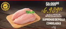 Makro Supremas de pollo congeladas oferta