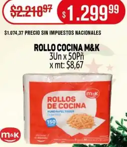 Makro M&K rollo cocina oferta