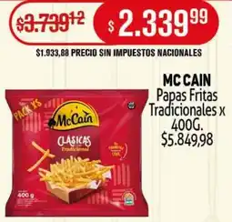 Makro McCain papas fritas tradicionales oferta