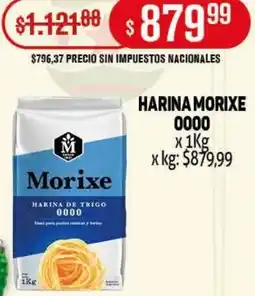 Makro Morixe harina 0000 oferta