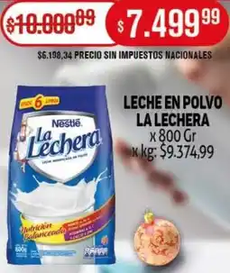 Makro La lechera leche en polvo oferta