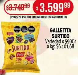 Makro Surtido galletita variedad oferta