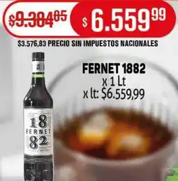 Makro 1882 fernet oferta