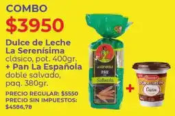 Supermercados Vea La serenísima dulce de leche clásico, pot. oferta