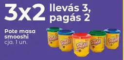 Supermercados Vea Smooshi pote masa oferta