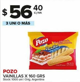 Carrefour Vainillas pozo 160g oferta