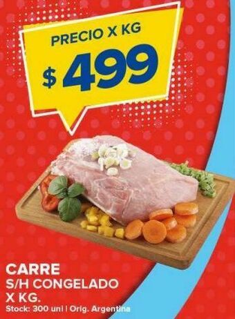 Carrefour Carre s/h congelado kg oferta