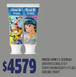 Supermercados Yaguar Oral B dentifrico extra blanco oferta