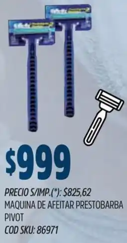 Supermercados Yaguar Gillette maquina de afeitar prestobarba oferta