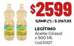 Diarco Legítimo aceite girasol oferta
