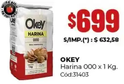 Diarco Okey harina 000 oferta
