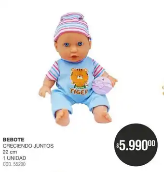 Bebote creciendo juntos