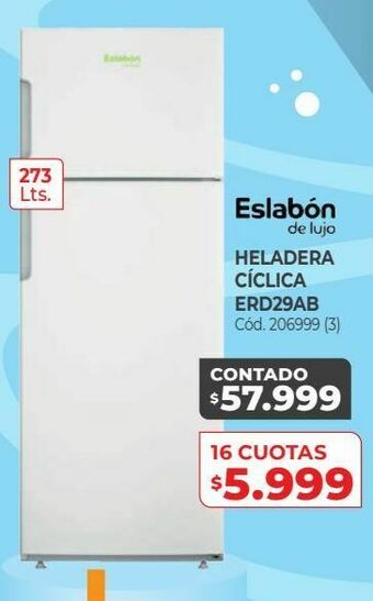 Naldo Lombardi Heladeras eslabon de lujo oferta
