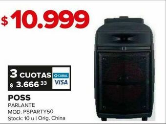 Carrefour Parlantes poss oferta