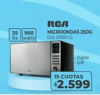 Naldo Lombardi Microondas 25dg oferta