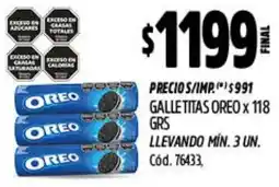 Supermercados Yaguar Oreo galletitas oferta