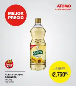 Atomo Conviene Cocinero aceite girasol oferta