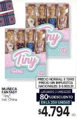 Carrefour Market Tiny muñeca fantasy oferta