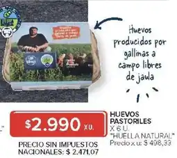 Carrefour Market Huella natural huevos pastoriles oferta