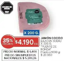 Carrefour Market Puente de ronda bajo en sodio oferta