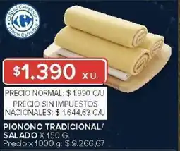 Carrefour Market Pionono tradicional/ salado oferta