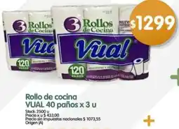 Supermercados Buenos Días Vual rollo de cocina oferta