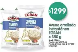 Supermercados Buenos Días Egran avena arrollada instantánea oferta