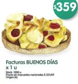 Supermercados Buenos Días Buenos días facturas oferta