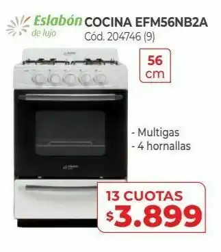 Naldo Lombardi Cocina efm56nb2a oferta