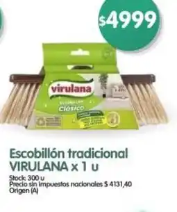 Supermercados Buenos Días Virulana escobillón tradicional oferta