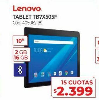 Naldo Lombardi Tablet tb7x505f oferta