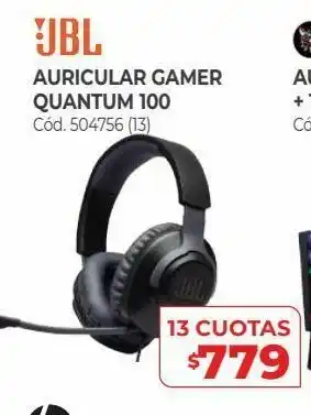 Naldo Lombardi Auricular gamer quantum 100 oferta