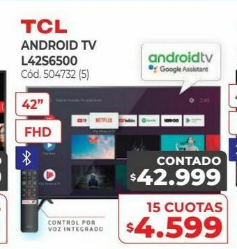 Naldo Lombardi Android tv l42s6500 oferta