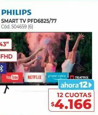 Naldo Lombardi Smart tv pfd6825/77 oferta