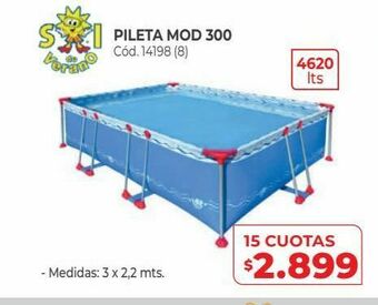 Naldo Lombardi Pileta mod 300 oferta