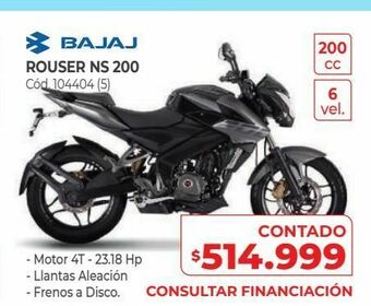 Naldo Lombardi Rouser ns 200 oferta