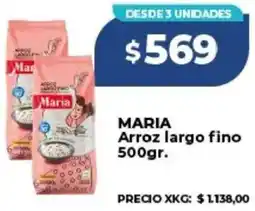 Supermayorista Vital Maria arroz largo fino oferta