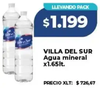 Supermayorista Vital Villa del sur agua mineral oferta
