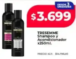 Supermayorista Vital Tresemmé shampoo y acondicionador oferta