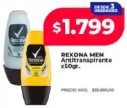 Supermayorista Vital Rexona men antitranspirante oferta