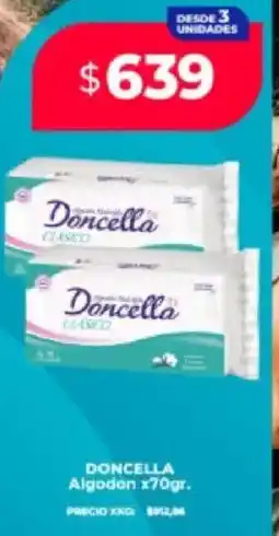 Supermayorista Vital Doncella algodon oferta