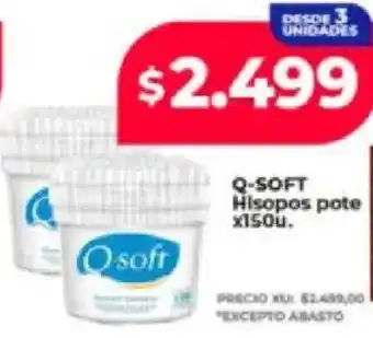 Supermayorista Vital Q-soft hisopos pote oferta