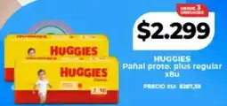 Supermayorista Vital Huggies pañal prote. plus regular oferta