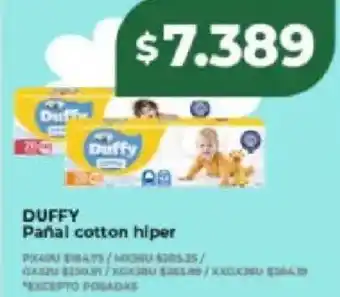 Supermayorista Vital Duffy pañal cotton hiper oferta