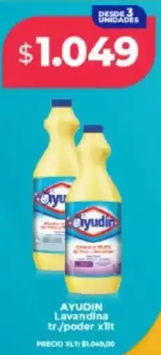 Supermayorista Vital Ayudín lavandina tr./poder oferta