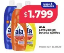 Supermayorista Vital Ala lavavajillas botella oferta